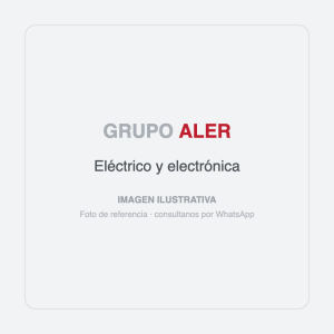 Imagen ilustrativa de repuestos de eléctrico y electrónica - Grupo Aler