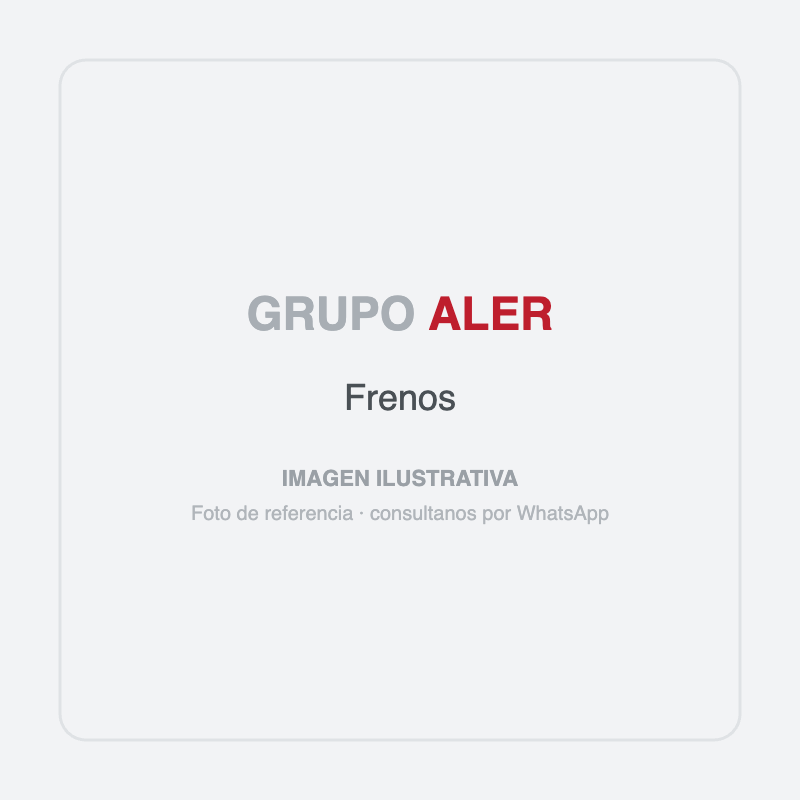Imagen ilustrativa de repuestos de frenos - Grupo Aler