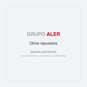 Imagen ilustrativa de repuestos de otros repuestos - Grupo Aler